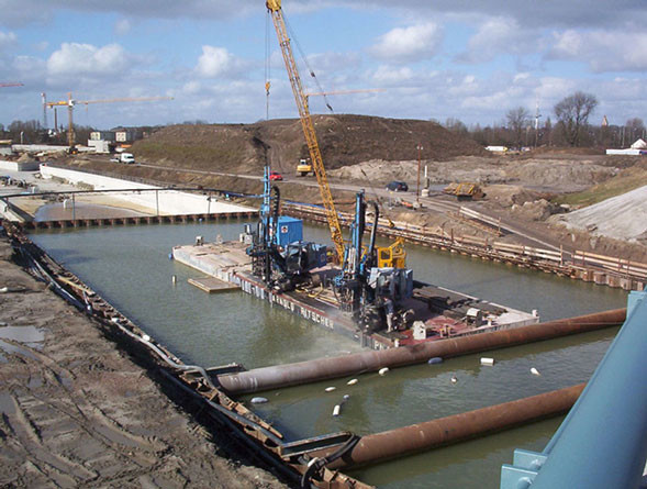 Trogbauwerk, Bremen-Neustadt (DB und B75)