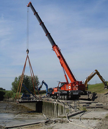 Sielbauwerk, Rechtenfleth